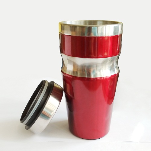 14 Oz. Double Wall Stainless Steel Travel Mug