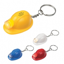 Hard Hat LED Key Chain