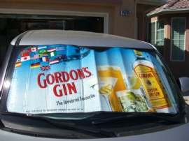 Car Sunshade with Full Color Printing