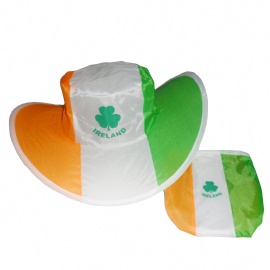 Foldable Polyester Cowboy Hat with Pouch