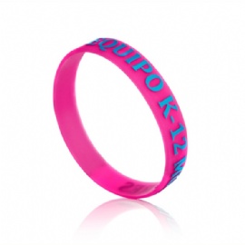 Embossed Silicone Bracelet