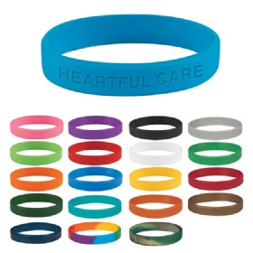 Debossed Silicone Bracelet